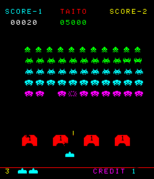 Space Invaders Part II (Taito) Screenthot 2